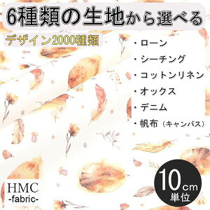 【10cm単位:送料無料】 生地 布 オーダープリント布 ( シーチング or オックス ) / fab-cm00346