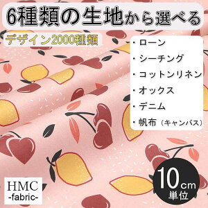 【10cm単位:送料無料】 生地 布 オーダープリント布 ( シーチング or オックス ) / fab-cm00477