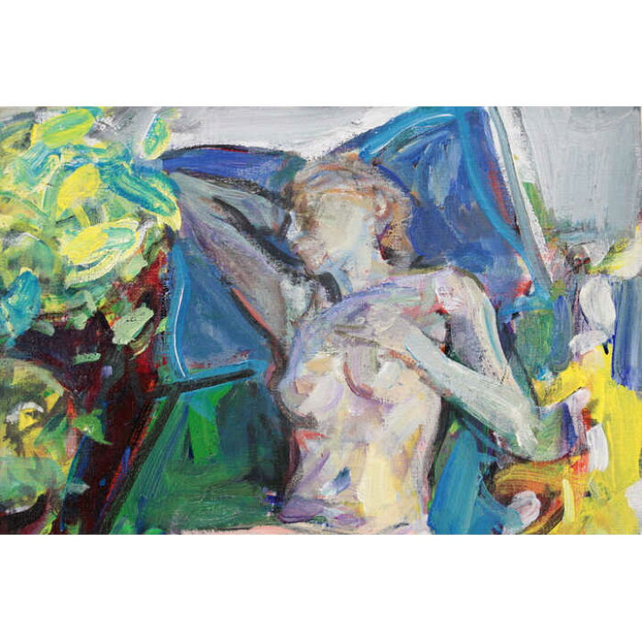 楽天市場】絵画 今井信吾 油絵・油彩画 『横たわる裸』 人物 裸婦 