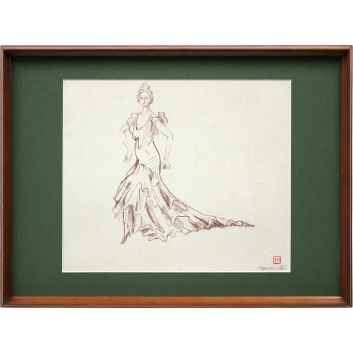 楽天市場】絵画 山内壮夫 デッサン画 『フラメンコ』 人物 明るい 