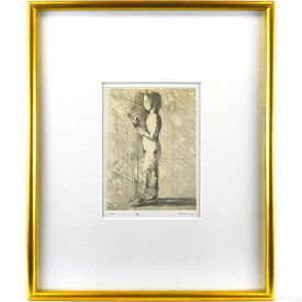 大津英敏 銅版画 『風』 絵画