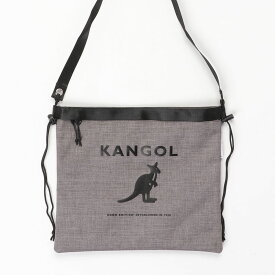 KANGOL BAG カンゴール サコッシュ ショルダー ショルダーバッグ バッグ ポーチ メンズ レディース ユニセックス 小さめ ミニ かわいい おしゃれ 斜め掛け 斜めがけ サコシュ ブランド フェス 旅行 ブラック ナイロン カジュアル 人気 アウトドア