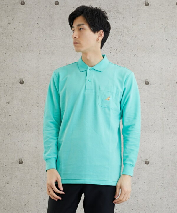 楽天市場】【KANGOL カンゴール】POLO ポロシャツ 長袖 ポロ メンズ 