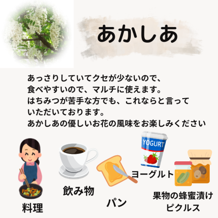 楽天市場】【ランキング1位獲得】はちみつ アカシア 非加熱 国産 2400g