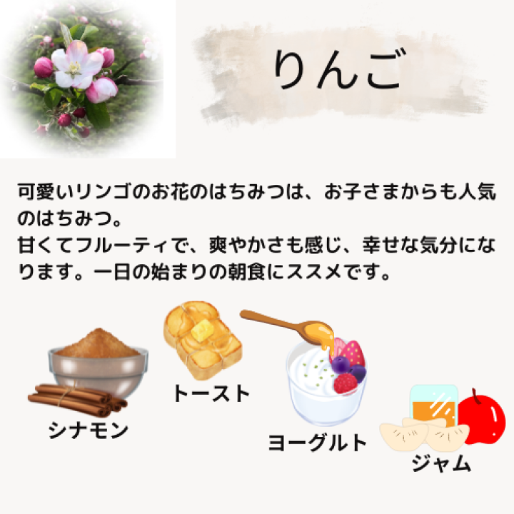 国産生はちみつ(りんごの花)500g×2本 楽天市場】新蜜入荷！【ランキング1位獲得】 国産はちみつ
