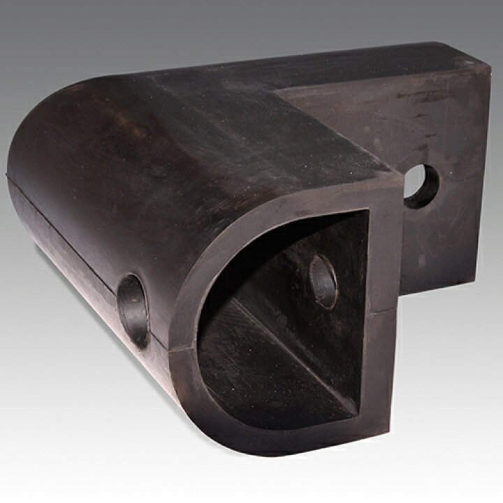 楽天市場 D型ゴム かまぼこ型 カーストッパー ターミナルラバー Trn10用 L型コーナー Trl10 コーナー用 ミラーと防犯グッズ ホップストア