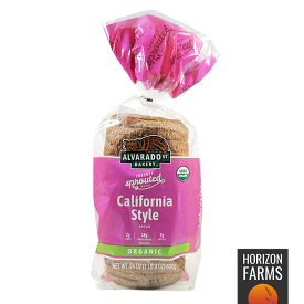 有機 JAS オーガニック 発芽小麦 カリフォルニアスタイル ブレッド 食パン カリフォルニア産 680g 冷凍パン スライス 雑穀パン 非遺伝子組換え 保存料不使用 ナチュラル