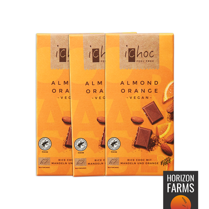 楽天市場 有機 Jas オーガニック フェアトレード チョコレート アーモンドオレンジ 240g ビオ チョコ アーモンド ナッツ 入り オレンジ ドイツ Ichoc おしゃれ ムソー 贈り物 乳製品不使用 お菓子 ビーガン ヴィーガン ベジタリアン Utz 認証 バレンタイン Horizon Farms