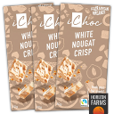 有機 JAS オーガニック フェアトレード チョコレート ホワイトヌガークリスプ 240g ビオ チョコ ドイツ iChoc おしゃれ ムソー 贈り物 乳製品不使用 お菓子 ビーガン ヴィーガン ベジタリアン UTZ 認証 バレンタイン ギルトフリー
