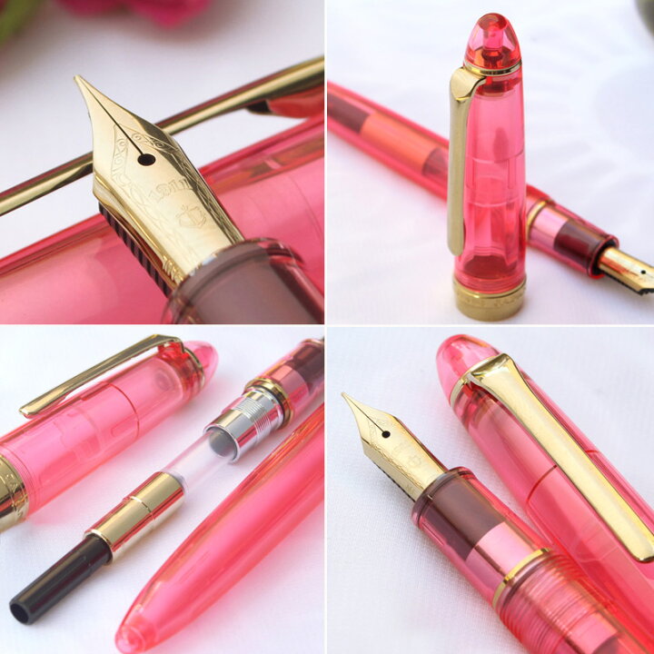 楽天市場】【S119】【WANCHER×SAILOR/セーラー】限定 万年筆 透明軸 