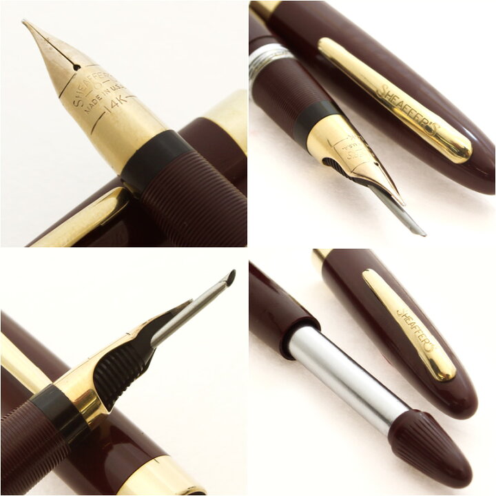 楽天市場】【SHE31】【SHEAFFER/シェーファー】スノーケル 14K万年筆 