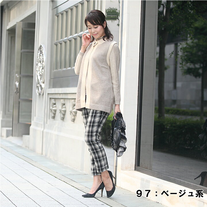 モンゴルカシミア ロングベスト｜ニットベスト