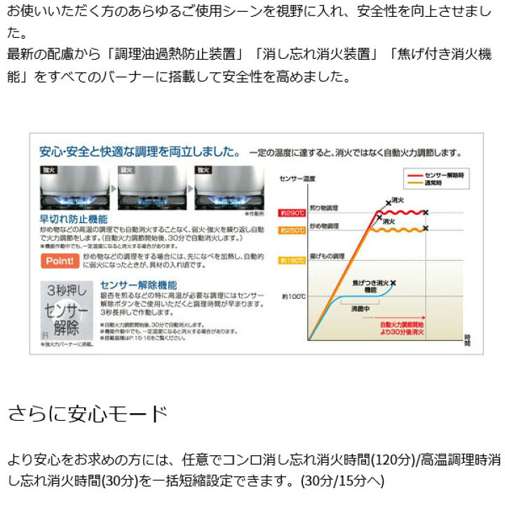楽天市場】【LINE追加で最大2000円OFF】 ガスコンロ パロマ ガス 