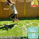 けんけんぱリング 36cm パステルカラー 10本セット 室内遊び 外遊び ケンケンパ こども 室内 運動 不足 解消 体幹 グッズ 遊び トレーニング キッズ おもちゃ スポーツ 知育玩具 幼稚園 保育園 年長 けんけんぱ リング 子供 子ども 体 動かす