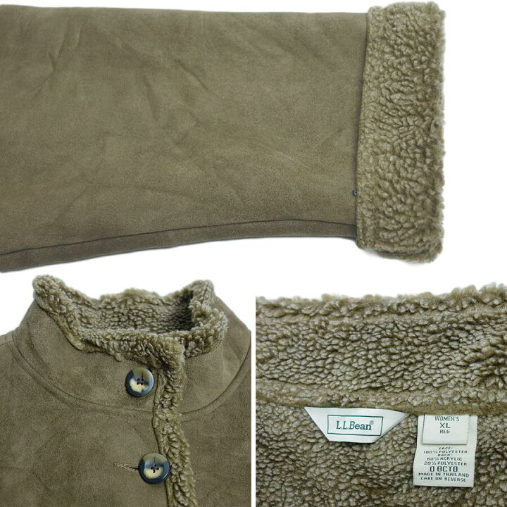 楽天市場】【中古】L.L. Bean ムートン調 ジャケット コート 