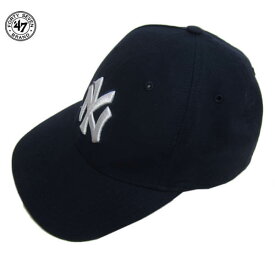 【中古】47brand　NYヤンキース ベースボールキャップ 野球帽子 メジャーリーグ サイズ 約57.5cm ユーズド ニューヨークヤンキース TWINS