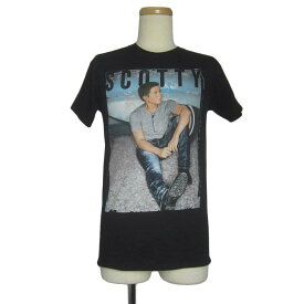 【中古】Scotty McCreery カントリー ロックTシャツ GILDAN スコッティ・マクレアリーTシャツ メンズ Sサイズ 古着 ミュージシャン