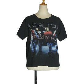 【中古】 R&Bボーイズ・グループ MINDLESS BEHAVIOR ツアー Tシャツ ミュージシャン 半袖 Sサイズ 古着
