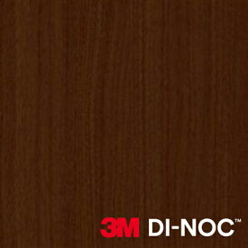3M DI-NOC ダイノックフィルム ウッドシリーズ ウッドグレイン WG-1372 ウォールナット 板柾 幅1m22cm【1m(数量10)以上で切売】