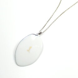【工房限定オリジナル商品】金彩・白金花紋外国人お土産母の日プレゼント伊万里焼ペンダント。【楽ギフ_包装選択】【楽ギフ_メッセ入力】