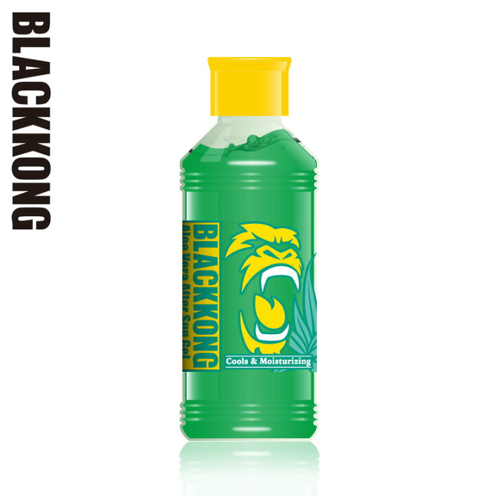 楽天市場 日焼け後 アフターケア アフターサンケア 日焼け肌 日焼けケア スキンケア 日焼の火照り しみ予防 そばかす予防 保湿 潤い ほてり解消 アロエ 保湿ジェル アロエジェル アロエ保湿 アロエジェル ボディケア Blackkong ブラックコング モイスチャライジング