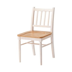 【クーポン配布中】ダイニングチェア カントリー おしゃれ チェア 北欧 木製 イス 椅子 チェアー 完成品 ナチュラル 天然木 背もたれ お手入れ簡単 インテリア シンプル モダン 1人用 カフェ