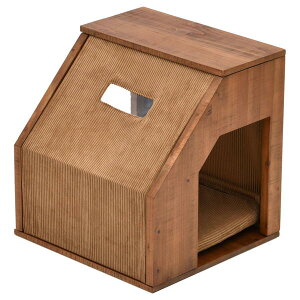 【クーポン配布中】【レビューで交換カバー】 ペットハウス 木製 犬 犬用 ペットベッド 室内 室内用 犬小屋 屋根付き ドーム 洗えるカバー おしゃれ ヴィンテージ 猫 猫用 組み合わせ 交換