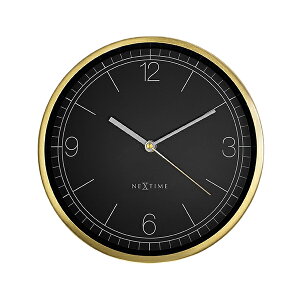 【クーポン配布中】掛け時計 おしゃれ 北欧 壁掛け時計 NEXTIME Bolero NXT-3321 スイープムーブメント 音がしない 秒針あり 静音 丸 円 モダン ミッドセンチュリー クラシック ダイニング リビン