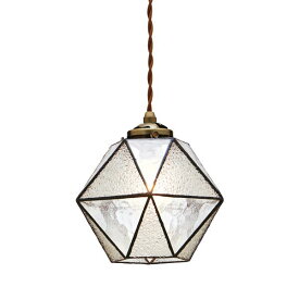 【MAX1500円OFFクーポン】ペンダントライト 北欧 おしゃれ ガラス マリーズ Maryse 1灯 白熱球付き LED対応 ライト 照明 照明器具 天井照明 モダン レトロ リビング キッチン ダイニング アンティーク トイレ 玄関 かわいい ステンドグラス風 LT-9338 インターフォルム