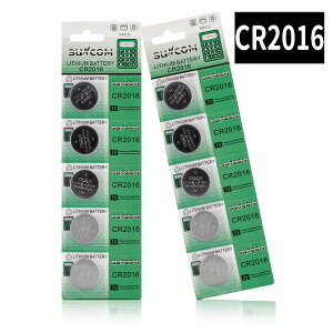 CR2016 �R�C���^ ���`�E���d�r 10�� (2�V�[�g) 3V
