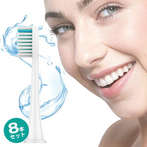 フィリップス ソニッケアー HX6014 互換 替えブラシ スタンダードタイプ 電動歯ブラシ用 philips 交換 【F-G】【8本セット】送料無料