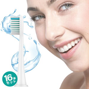 フィリップス ソニッケアー HX6014 互換 替えブラシ スタンダードタイプ 電動歯ブラシ用 philips 交換 【F-G】【16本セット】送料無料