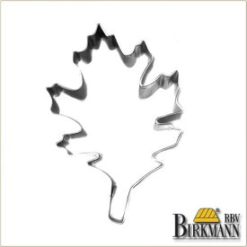 【BIRKMANN/ビルクマン】クッキー型（レッドオークの葉、リーフ、葉っぱ型・7.5×5cm）