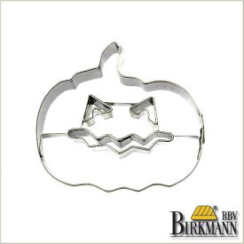 【BIRKMANN/ビルクマン】クッキー型（ジャックランタン・お化けかぼちゃ型・6.5×7.5cm）