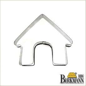 【BIRKMANN/ビルクマン】クッキー型（犬小屋型、家、ハウス・5.5×6cm）