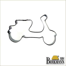 【BIRKMANN/ビルクマン】クッキー型（スクーター型、乗り物・4×6.5cm）