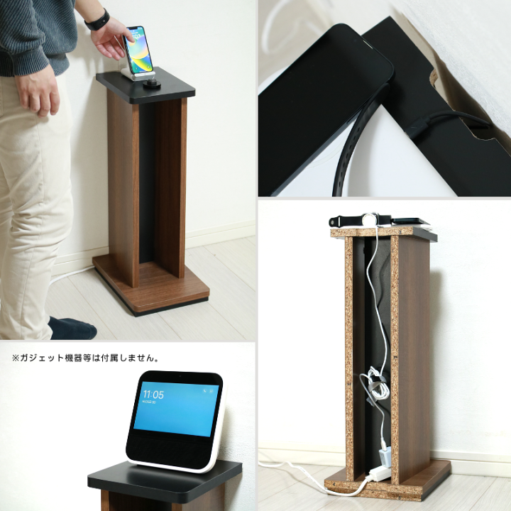 木製スピーカースタンド一対　ウォールナット Amazon.co.jp: 木製スピーカースタンド/サラウンドサウンド