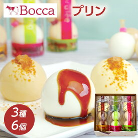 【ポイント5倍★5/10限定】 Bocca 牧家 プリン三昧 (3種6個セット) 白いプリン,塩キャラメルプリン,クレームブリュレ 牧家の人気スイーツ 風船プリン お取り寄せ 母の日 父の日 ギフト スイーツ お礼 出産内祝い 内祝い プチギフト 牧歌 ボッカ 送料無料