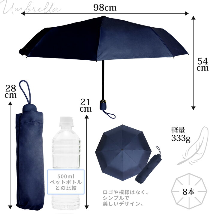 69％以上節約 折りたたみ傘 ブルー 日傘 大きい レディース メンズ 開閉 UVカット102