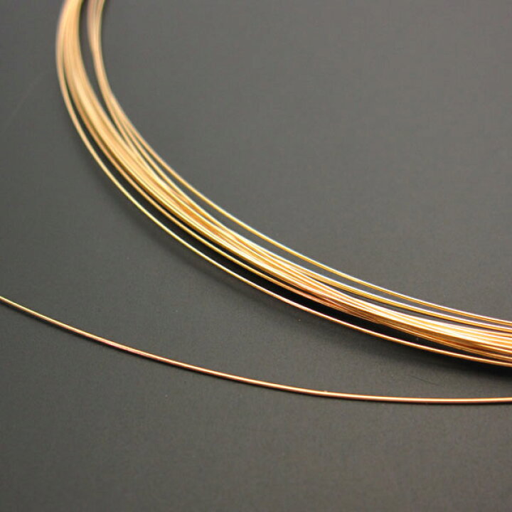 楽天市場】K18(18金) ソフトワイヤー（丸線材 なまし） φ0.30mm 