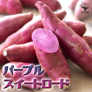 【送料無料】パープルスイートロード 訳ありサイズ見計い さつまいも 秋新芋青果 岡山県産 サツマイモ 薩摩芋 さつま芋 紅芋 やきいも 焼芋 焼き芋 焼きイモ 箱売り 希少品種 わけあり 紫芋