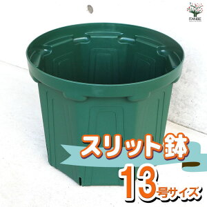 【マラソン期間★ポイント5倍】スリット鉢 資材 13号 鉢 ポット プランター 菜園鉢 家庭菜園 ガーデニング 送料無料 即納
