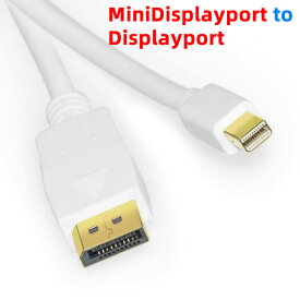 mini DisPlayPortケーブル Mini Displayport/ Thunderbolt ミニDP to Displayport変換ケーブル miniDP to DP Displayport変換ケーブル 1.8M mini displayport to displayport