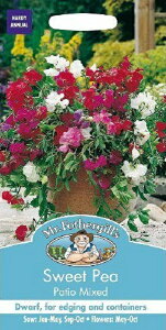 yqzMr.Fothergill's Seeds Sweet Pea Patio Mixed XC[gs[EpeBIE~bNX ~X^[EtHU[MYV[h