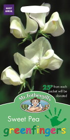 【種子】Mr.Fothergill's Seeds Sweet Pea Greenfingers スイートピー グリーンフィンガーズ ミスター・フォザーギルズシード