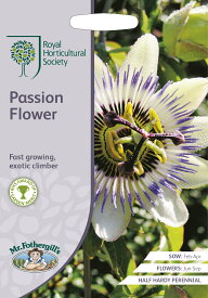 【種子】Mr.Fothergill's Seeds Royal Horticultural Society Passion Flower RHS パッションフラワー ミスター・フォザーギルズシード