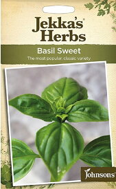 【種子】Johnsons Seeds Jekka's Herbs Basil Sweet ジェッカズ・ハーブス バジル スウィート ジョンソンズシード