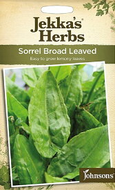 【種子】Johnsons Seeds Jekka's Herbs Sorrel Broad Leaved ジェッカズ・ハーブス ソレル・ブロード・リーブド ジョンソンズシード