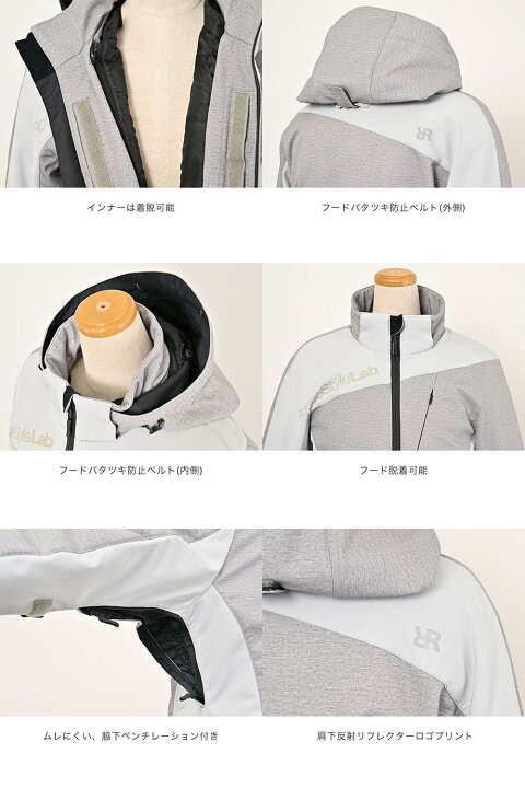 楽天市場】【公式】バイク ジャケット レディース ロッソスタイルラボ 