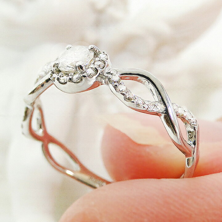 楽天市場】Pt950/K18YG【0.37ct】 ダイヤモンド リング人気 ダイヤ 